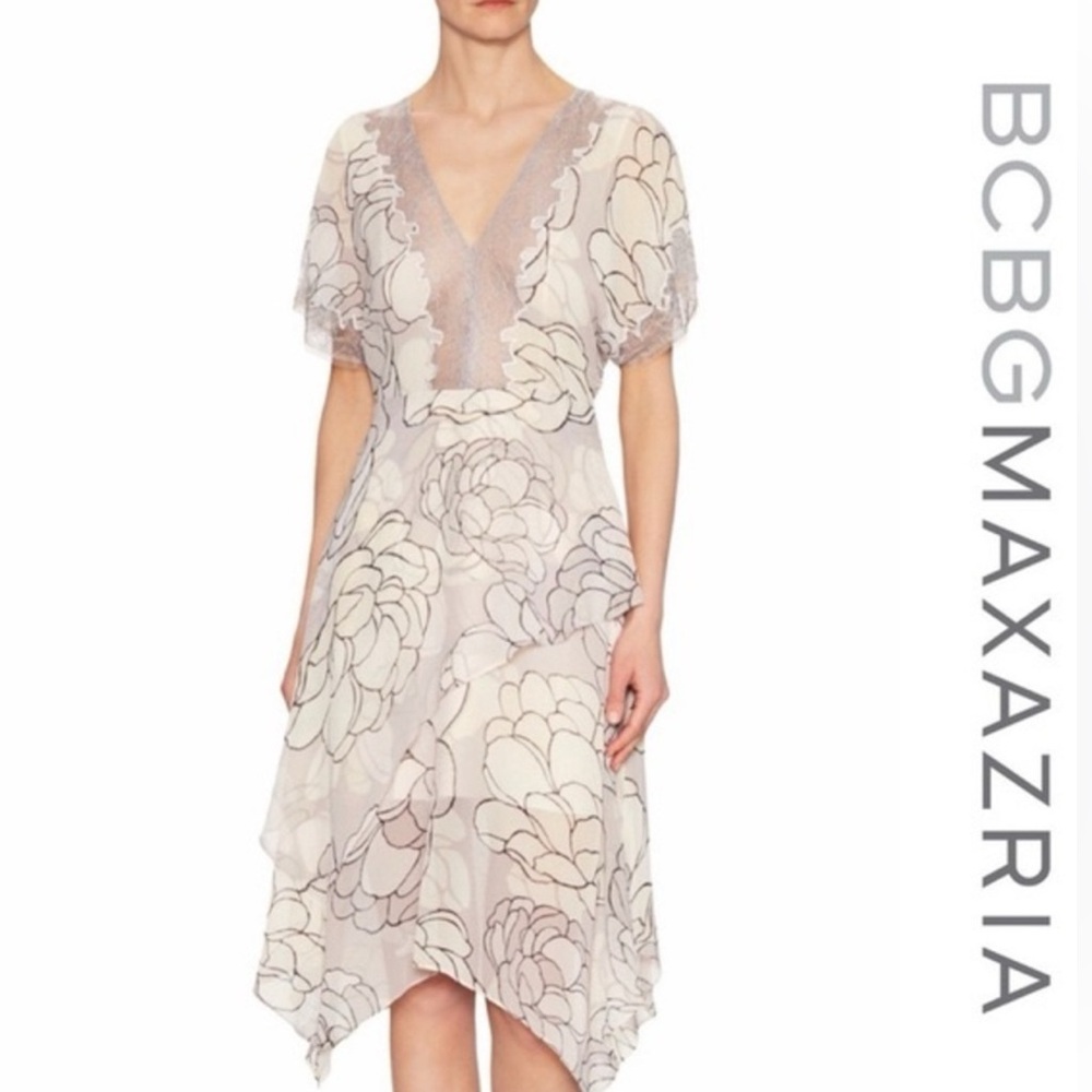 BCBGMaxAzria Asymmetrical Dress